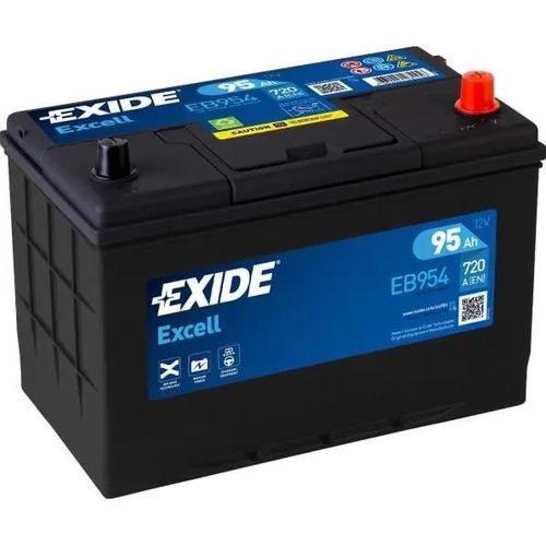 Batterie Exide Excell D31 12v 95ah 720a 306x173x222 +D Eb954