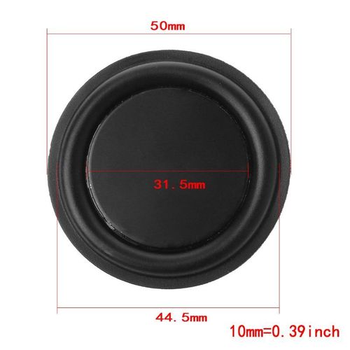 Haut-parleur passif 70mm,Kit de réparation pour Home cinéma,2 pièces,radiateur de basses,Membrane à vibrations,,2021 - Type 50mm