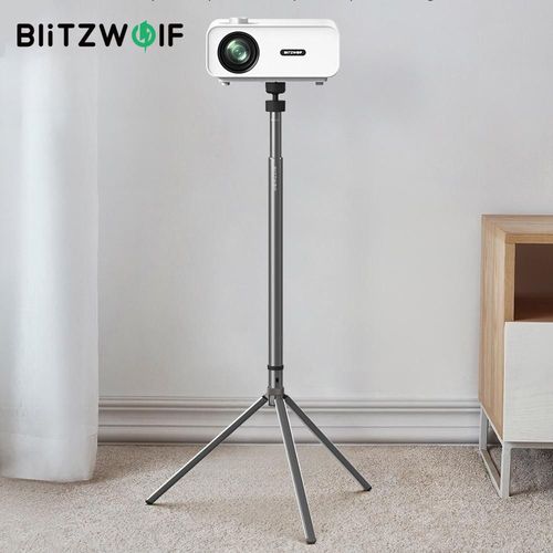 BlitzWolf BW-VF3 Projecteur Trépied Stable 360 ° Réglage En Alliage D'aluminium Capacité De Poids 10KG Portable Pour Film En Plein Air