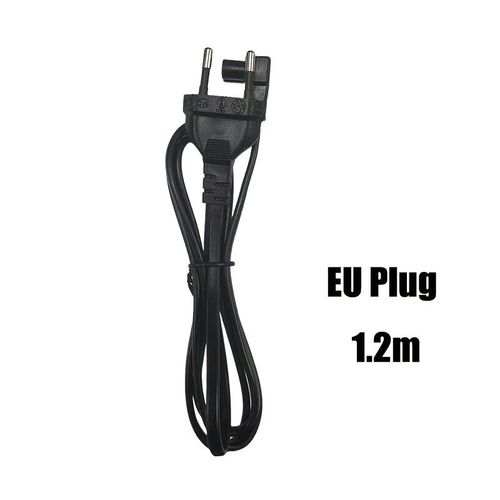 Cordon d'alimentation étendu pour budgétaire HY300,extension de câble AC,développements de câble,prise EU US AU UK,1.2m,3m - Type EU plug Length 1.2m