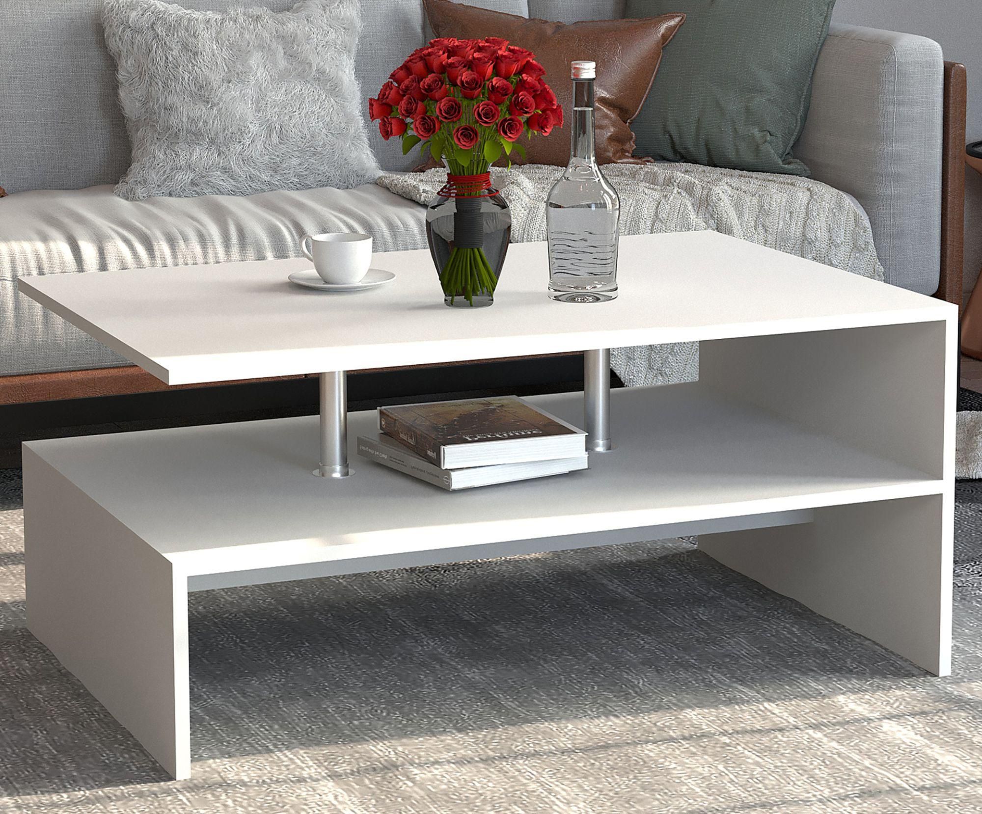 Vcm Bois, Table Basse, Table De Salon, Table Basse, Maliso - 2