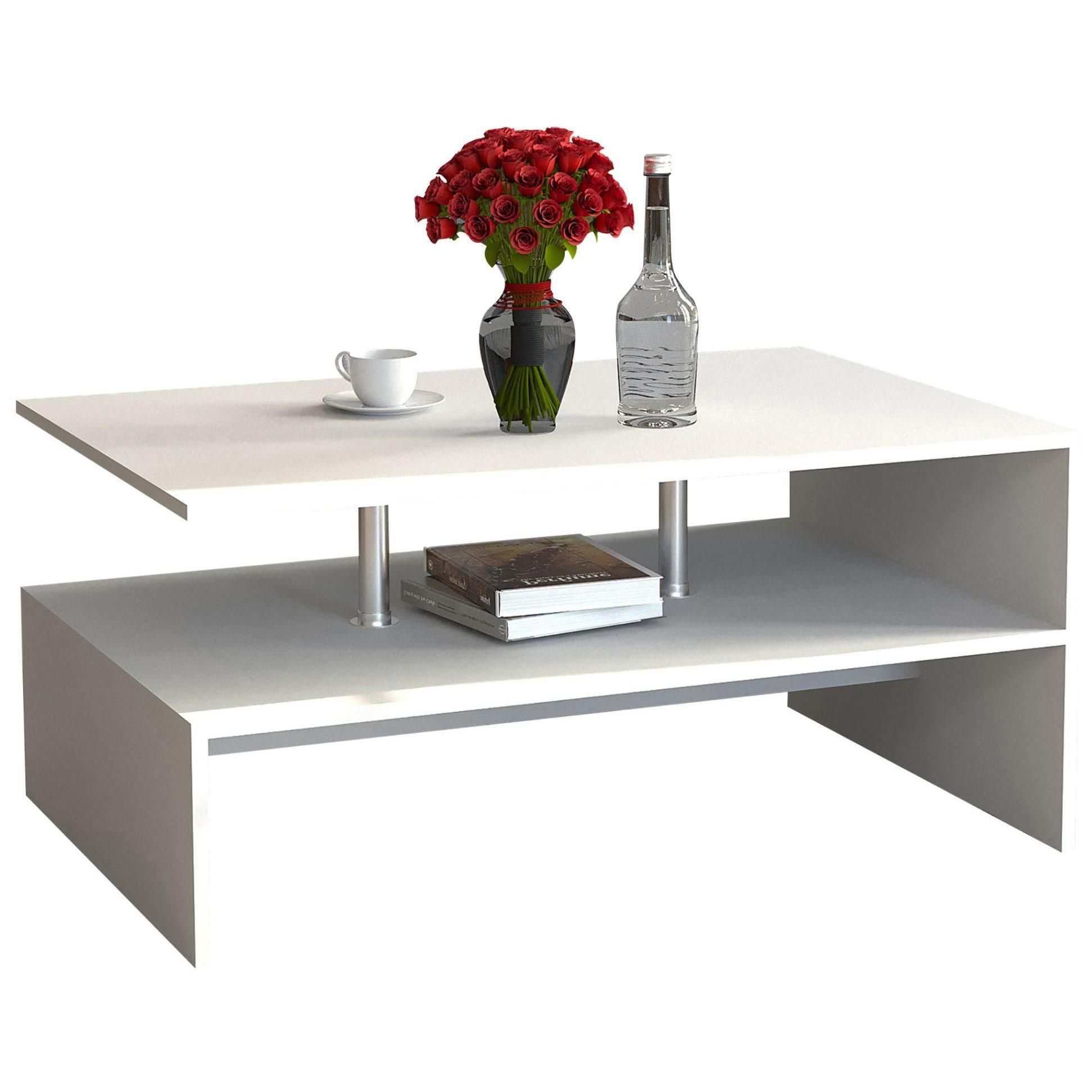 Vcm Bois, Table Basse, Table De Salon, Table Basse, Maliso - 3