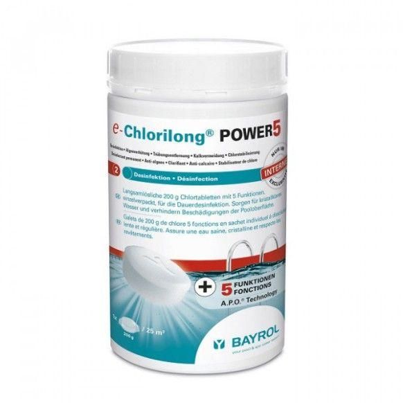 Chlore multifonctions Bayrol Chlorilong Power 5 fonctions - 10 kg - 8