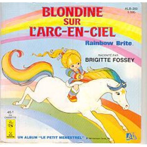 Blondine Sur L'arc En Ciel