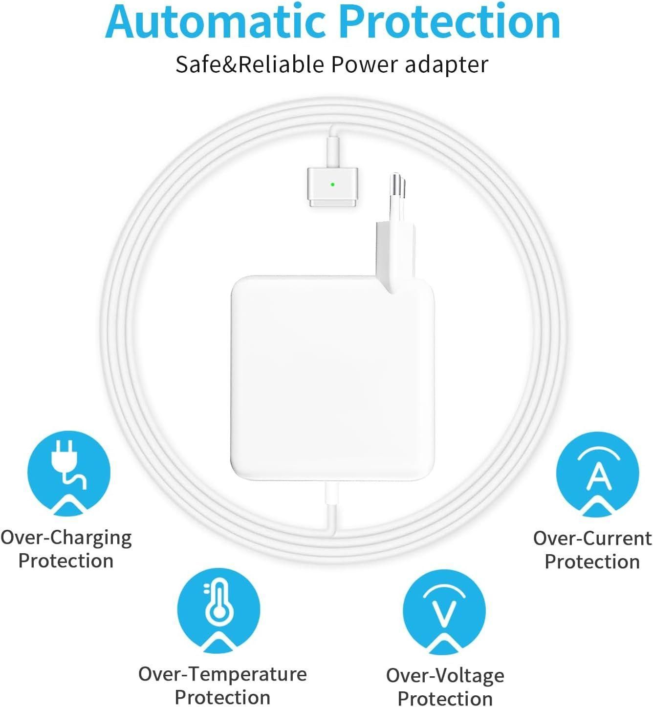 Chargeur Mac Book Air, 45 W T-Tip Chargeur Mac fr Cable Mac Book Air pour ... - 8