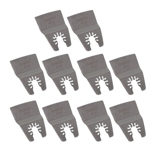10x Grattoir rigide oscillant 2.8x2.05inch Métal pour l¿enlèvement de peinture