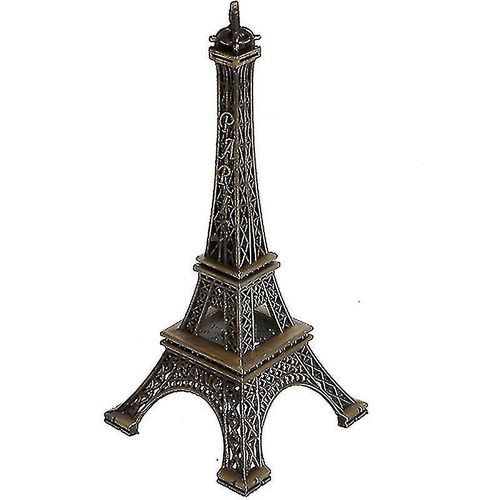 15cm Décoration De la maison Romantique Paris Tour Eiffel Modèle Métallique Figurines Décor