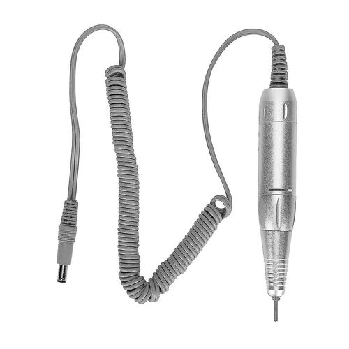 Poignée de remplacement pour la perceuse à ongles électrique, 30000rpm Nail Drill Pen Poignée de remplacement Polisseur à ongles Meuleuse Poignée de pièce à main Portabl électrique