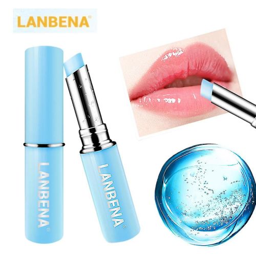 Lanbena Acide Hyaluronique Baume À Lèvres Lip Plumper Lèvres Hydratant Réduire Les Ridules Soulager La Sécheresse Protection Lèvre 