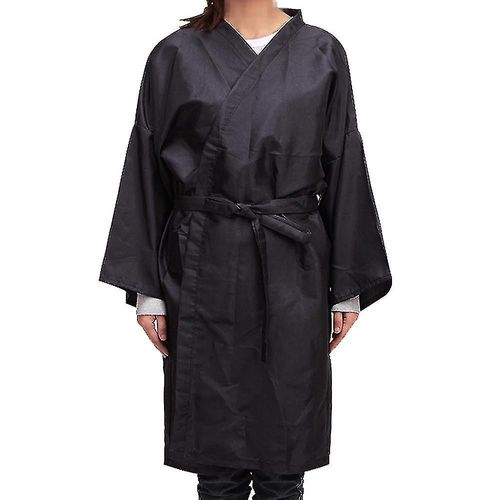 Couper Les Cheveux Imperméable Kimono Tissu Salon Barbier Robe Cape Coiffeur 