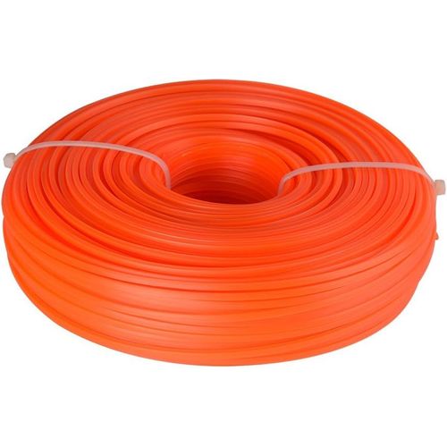 Fil pour débroussailleuse Nylon Carré 2,4 mm x 86 m