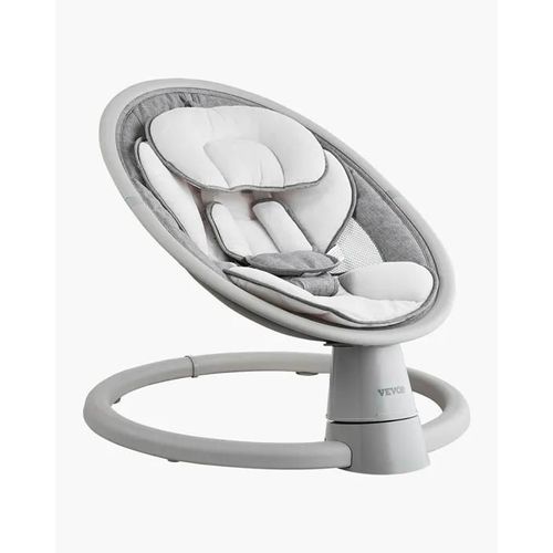 Balancelle Transat Bébé-Vevor-5 Vitesses Panneau Tactile-Charge 9 Kg-Balançoire Portable Pour Bébé Nouveau-Nés 0-9 Mois