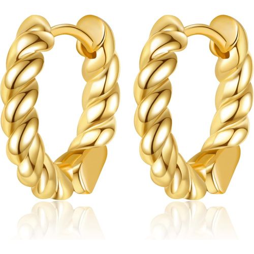 Boucles D'oreilles Femme Or Creoles Or Femme Boucles D'oreilles Hypoallergéniques Bijoux Tendance Pour Filles Et Femmes