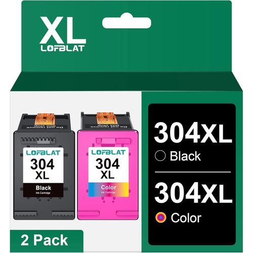 304 304XL Cartouches d'encre Remplacement pour HP 304 Noir et Couleur Cartouche pour HP 304 XL pour HP Deskjet 2620 3760 2625 2655 2630 3700 3720 3755 Envy 5010 5020 5030 5032