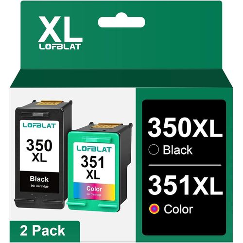 350XL 351XL Cartouches d'encre de Remplacement pour HP 350 351 Deskjet D4260 D4360 D5360 Officejet J5780 J6410 Photosmart C4280 C4380 C4480 C4580 C5180 C5280