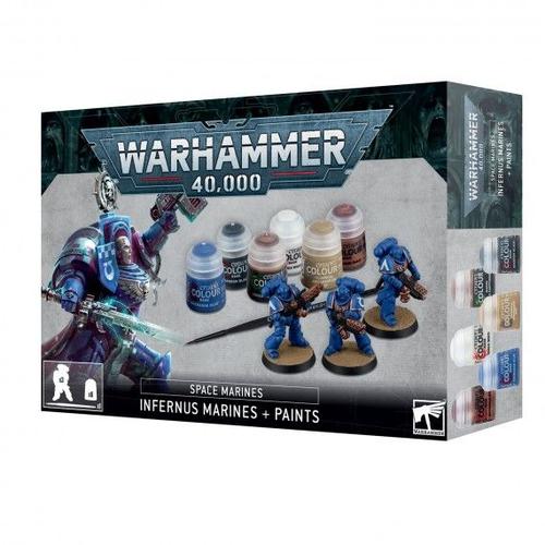 Warhammer 40k - Citadel Space Marines Inferno Paint Set