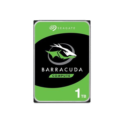 Seagate Barracuda ST1000DM014 - Disque dur - 1 To - interne - 3.5" - SATA 6Gb/s - 7200 tours/min - mémoire tampon : 256 Mo