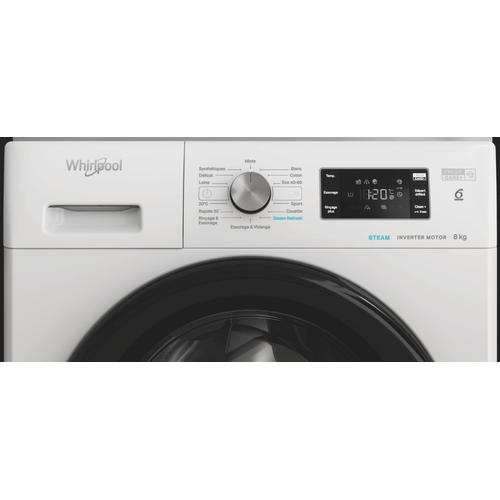 Lave linge Frontal Whirlpool FFBU8258VFR 8 kg 1200 trs/min