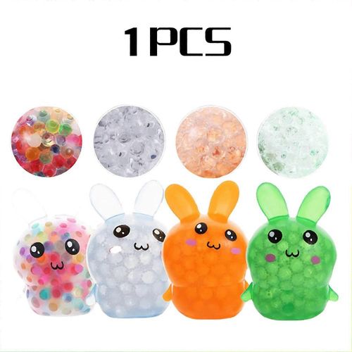 Pâques Squeeze Rebound Bunny Toy Poupée Springback de Stress Soulagement À La Mode Pour La Maison