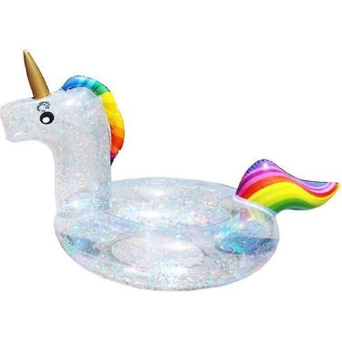Bouée Licorne gonflable, Jouets gonflables Ocean Beach Float, Matelas de piscine gonflable pour enfants adultes (b )