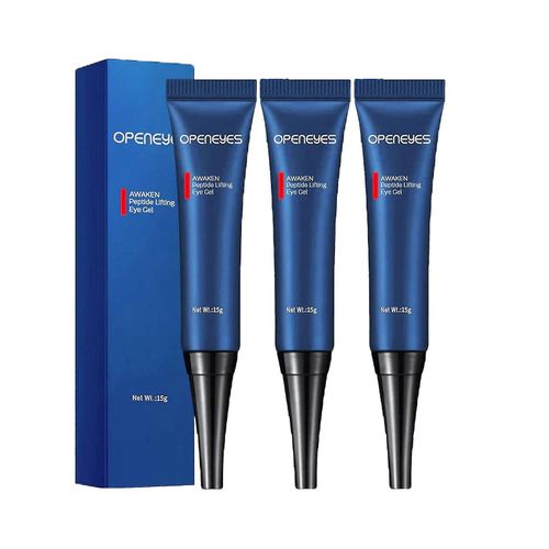 3pcs Awakening Peptides Anti-Puffiness Eye Gel Crème Hydratante Pour Les Yeux Pour Hommes Lifting Raffermissant Sérum Pour Les Yeux Anti-Rides 