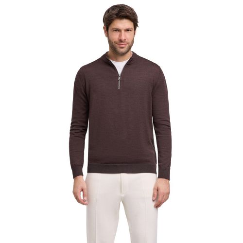 Hommes Pull-Over Col Montant