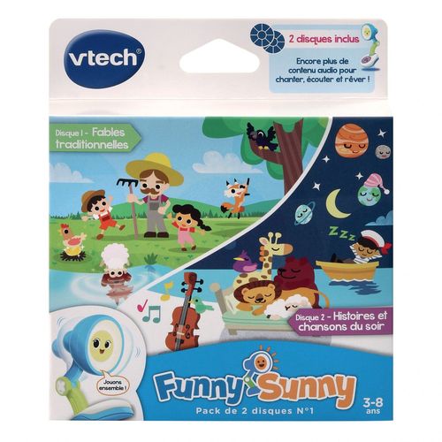 Vtech Funny Sunny - Pack 2 Disques N°1
