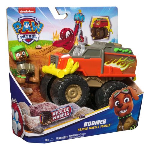 La Pat' Patrouille Véhicule + Figurine Rescue Wheels Boomer La Pat' Patrouille