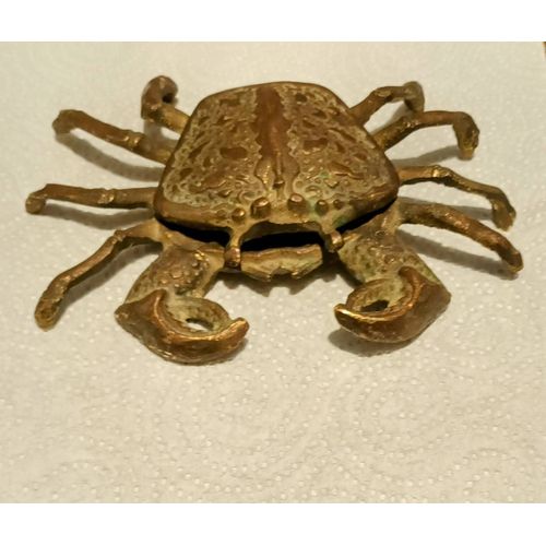 Cendrier Crabe En Métal