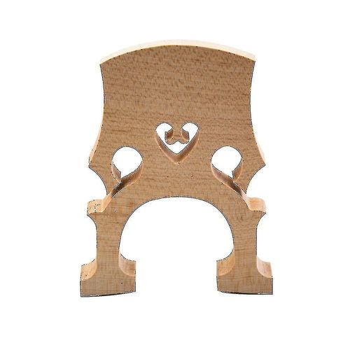 1pc Pièce De Rechange 3/4 Maple Bridge Pour Contrebasse Contrebasse Contrebasse