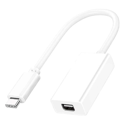 Câble adaptateur Thunderbolt 3 Usb 3.1 vers 2 pour Windows Mac Os Bh Blanc