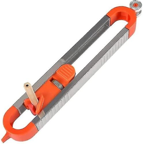 Jauge De Contour Verrouillable, Contour En Plastique Avec Dispositif De Verrouillage, Jauge De Duplication De Forme Pour Les Découpes Dans Les Carreaux, Les Plaques De Plâtre, L¿Artisanat De Bricolage