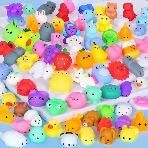 40 Pcs Mochi Squishy Toys Party Favoris Les Enfants Kawaii Mini Squishies Animaux Prix En Classe En Vrac Jouet De Soulagement Du Stress