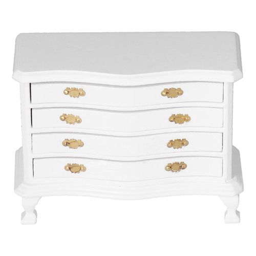 1 :12 Maison De Poupée Chevet Armoire En Bois Miniature Tiroir Armoire Meubles Décoration Pour Enfants 3-6 Ans