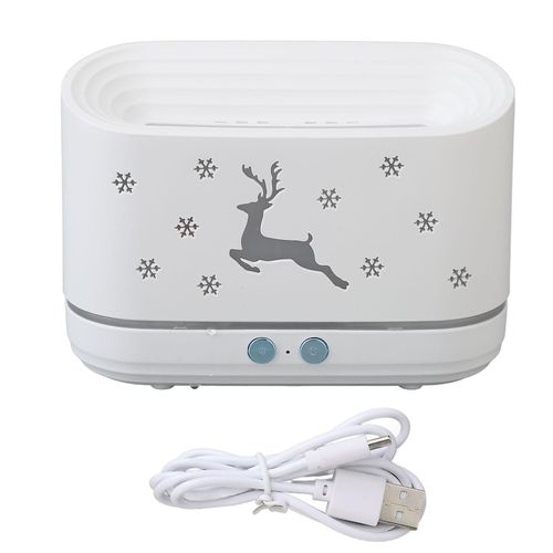 Modificateur d¿air de diffuseur d¿arôme de modèle de flamme Humidificateur de grande capacité Réservoir d¿air automatique silencieux Décoration de la maison
