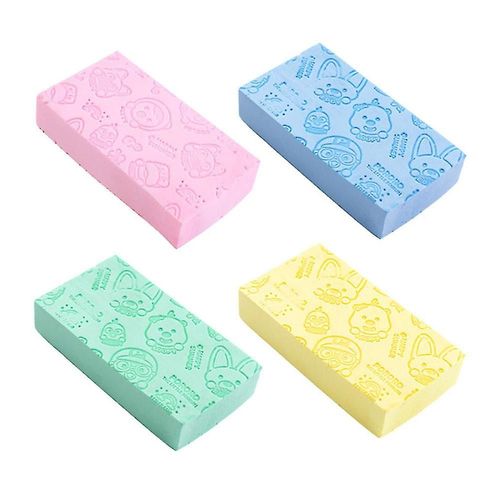 4 Pièces Éponge De Bain Éponge De Douche Éponge De Bain Exfolianteuse 