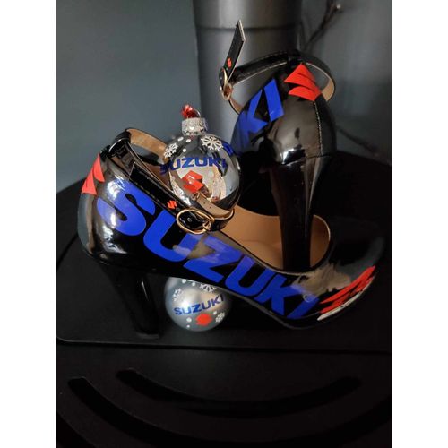Escarpins À Bride Déco Suzuki Gsxr - 39