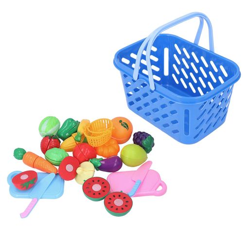 Enfants Cuisine Jouet Plastique Simulation Éducatif Enfants Nourriture Fruits Coupe Playset Pour Enfants 3-6 Ans