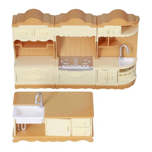 Maison De Poupée Miniatures Meubles Ensemble De Cuisine Coffre-Fort Miniature Ensemble Pour Enfants Cadeaux Pour Enfants 3-6 Ans