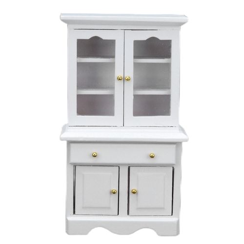 1 :12 Maison De Poupée Cabinet En Bois Miniature Armoire Meubles Décoration Accessoires Pour Enfants 3-6 Ans