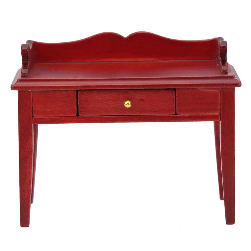 Modèle De Table En Bois Miniature À L¿Échelle 1 :12 Bricolage Maison De Poupée Meubles De Bureau Enfants Cadeau Pour Enfants 3-6 Ans