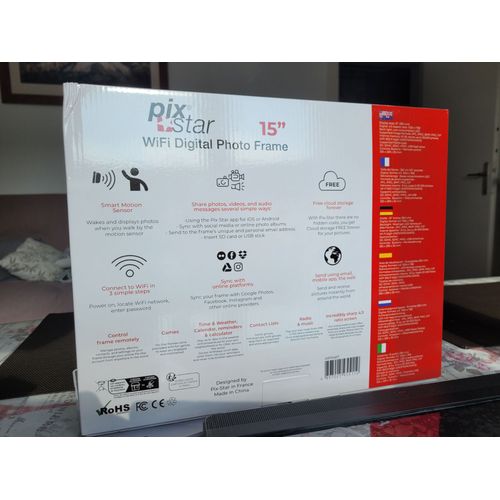 Cadre photo numérique wifi 15''