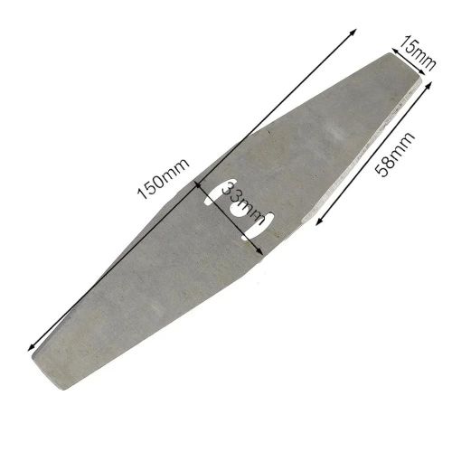Tête de débroussailleuse en métal, 150/200mm, lames de scie, accessoires pour tondeuse à gazon électrique, outil électrique de jardin-150mm
