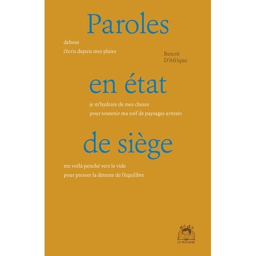 Paroles En État De Siège