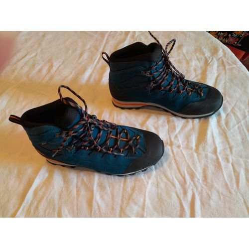 Chaussures De Montage Pour Homme Hanwag Makra Light Gtx Seablue/Orange - 42