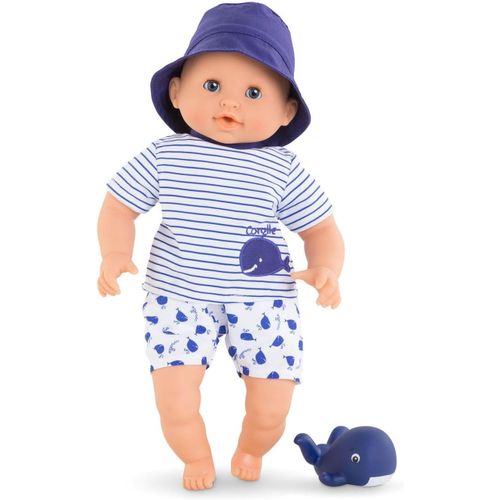 Mon Premier Poupon, Bébé Bain Marin, 30cm, Dès 18 Mois, Avec Jouet De Bain Baleine, 9000100670