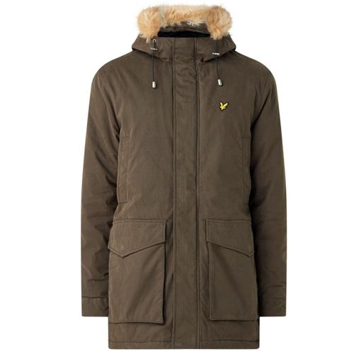 Lyle & Scott Winter Weight Microfleece Lined Parka Vert