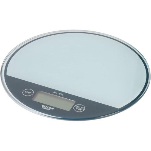 Balance Digitale Slim Verre Choix Aléatoire Ronde Ou Rectangle Cuisine Ustensile Mesure