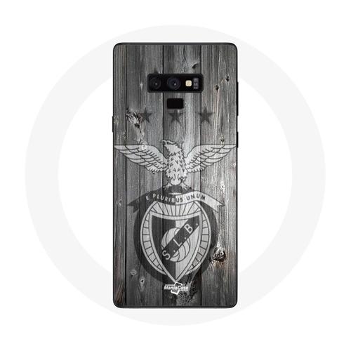 Coque Samsung Galaxy Note 9 Slb Benfica Fond Gris