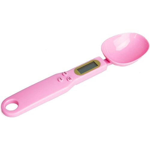 Balance De Cuisine Cuisine Balance De Pesée Et De Mesure Liquide Sec Ingrédients Lait Thé Farine Épices Médecine 1.1lb / 500g (0.1g) Affichage Lcd Portable Balance Milligramme Rose